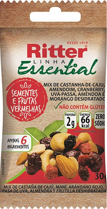 SACHÊ SEMENTES E FRUTAS VERMELHAS 30g