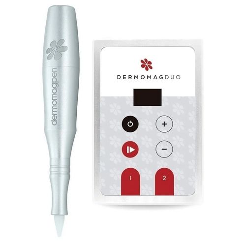 Dermógrafo DermoMag Pen Fonte Duo Digital Para Micropigmentação