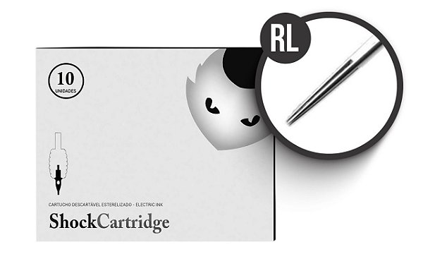 Cartucho Electric Ink Shock Cartridge - Traço RL - Unidade