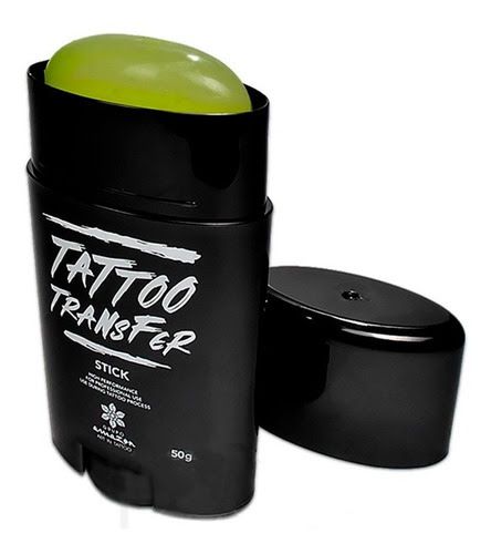 Stencil tattoo transfer stick em barra Amazon - 50g