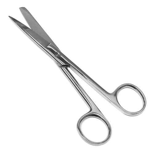 Tesoura cirúrgica para body piercing