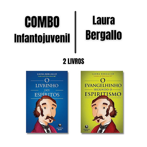 Combo infantojuvenil:  O evangelhinho segundo o espiritismo e O Livrinho dos Espíritos