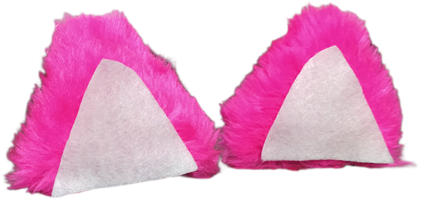 Orelhas de gato pink