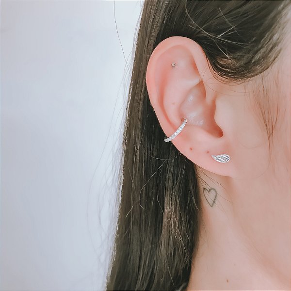 Brincos Asas Prata 925