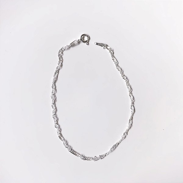 Pulseira Singapura Prata 925