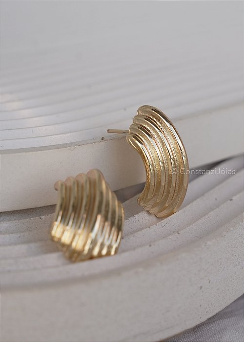 Brinco Alexandra - Banho Flash