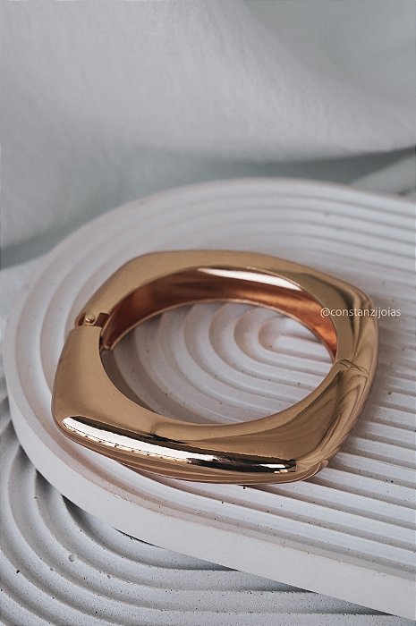 Bracelete Aura Dourado - Banho Flash