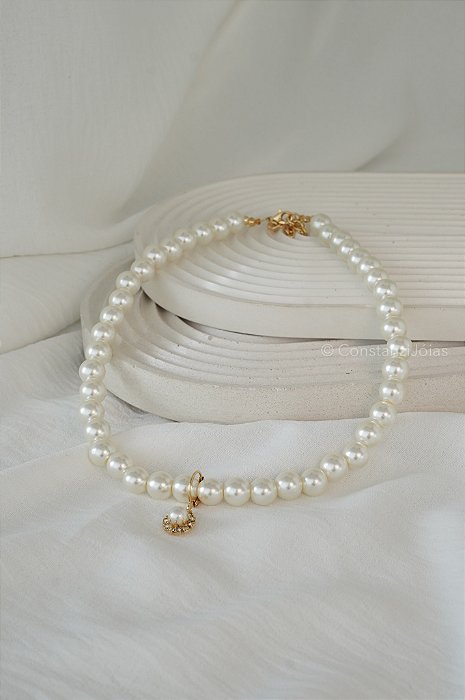 Colar Belle Pérola - Banho Flash