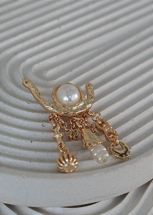 Broche Alexandra - Banho Flash