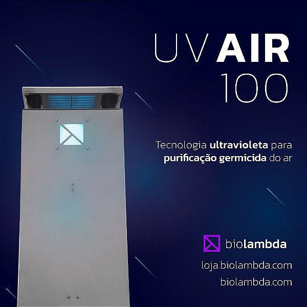 UV AIR 100 | Purificador de Ar Profissional