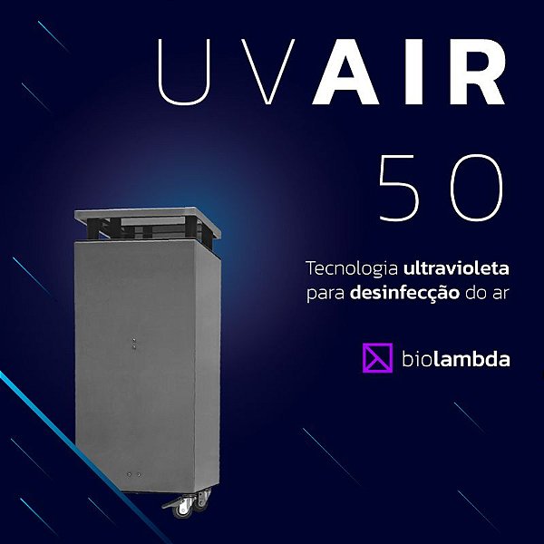 UV AIR 50 | Purificador de Ar Doméstico
