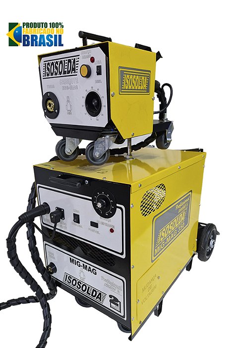 Maquina de solda Mig 350 A Isosolda Monofásica