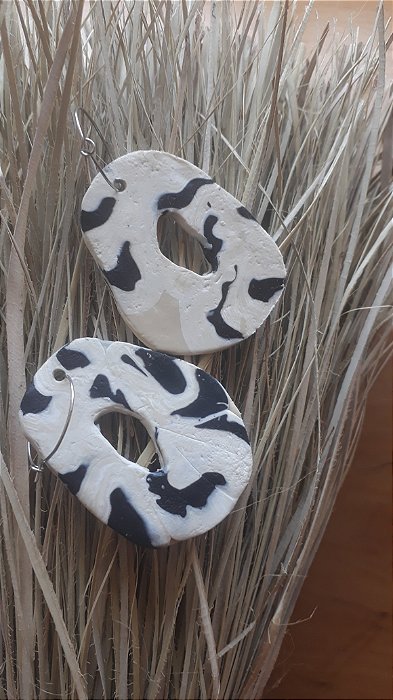 Brinco Polimerclay Zebra