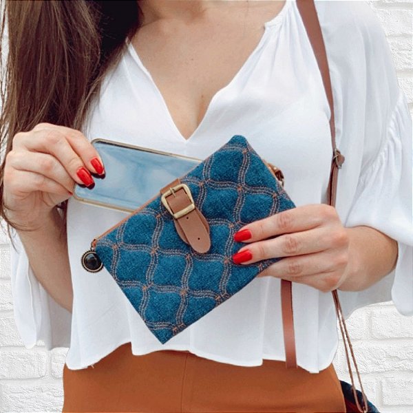 Carteira Big Jeans Camila Prendada