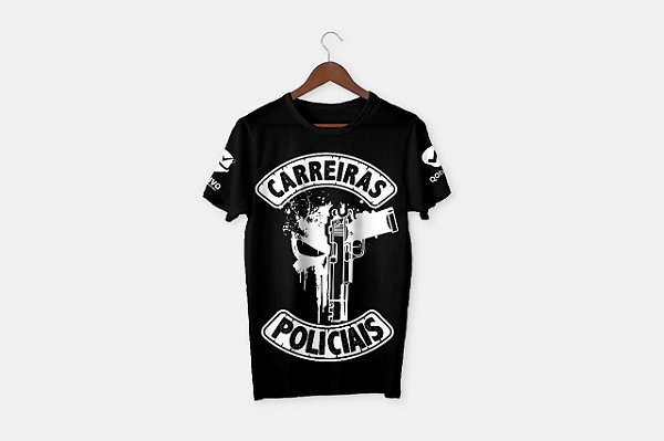 CAMISETA CARREIRAS POLICIAIS - Loja Objetivo