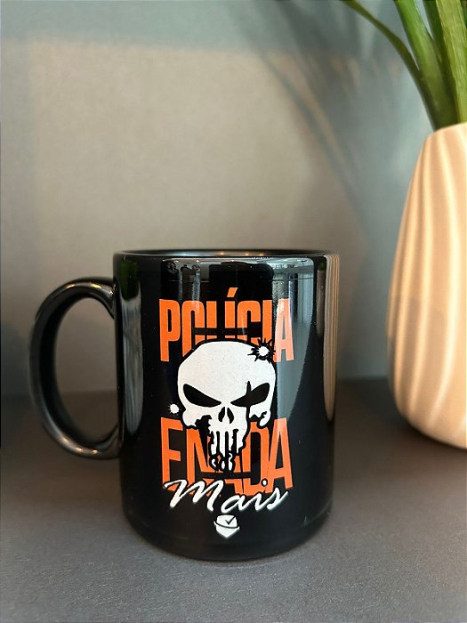 CANECA DO POLICIA E NADA MAIS