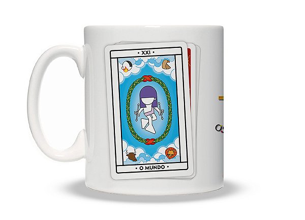 Caneca TARÔ | O MUNDO