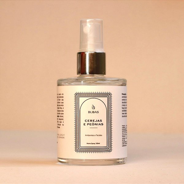 HOME SPRAY 60ml - CEREJAS E PEÔNIAS