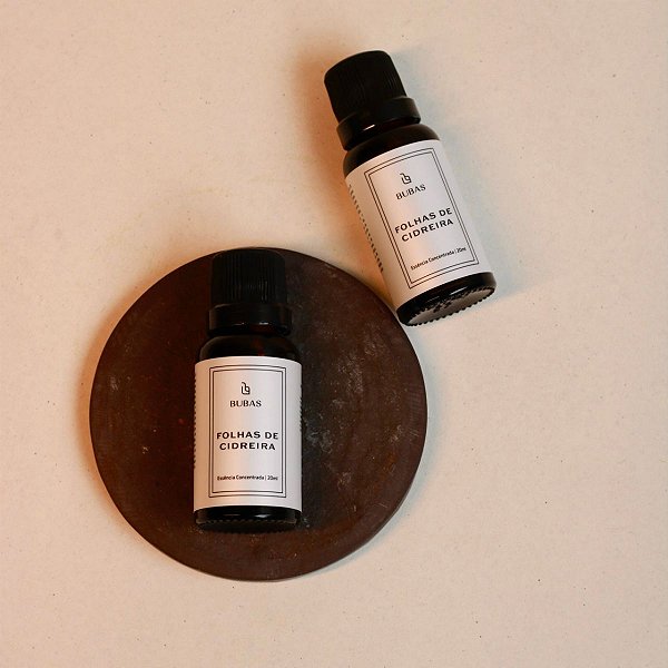 ESSÊNCIA CONCENTRADA 20ml - FOLHAS DE CIDREIRA