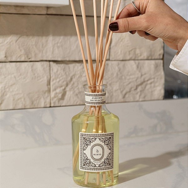 DIFUSOR DE VARETAS 375ml - JARDIM SICILIANO