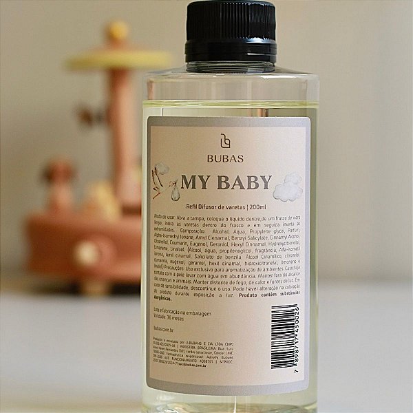 REFIL DIFUSOR 200ml -  MY BABY