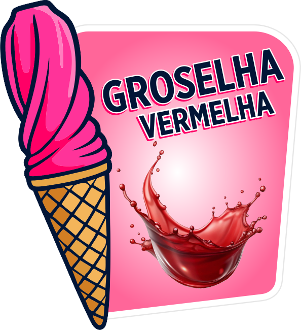 ADESIVO GROSELHA VERMELHA PARA GARRAFA