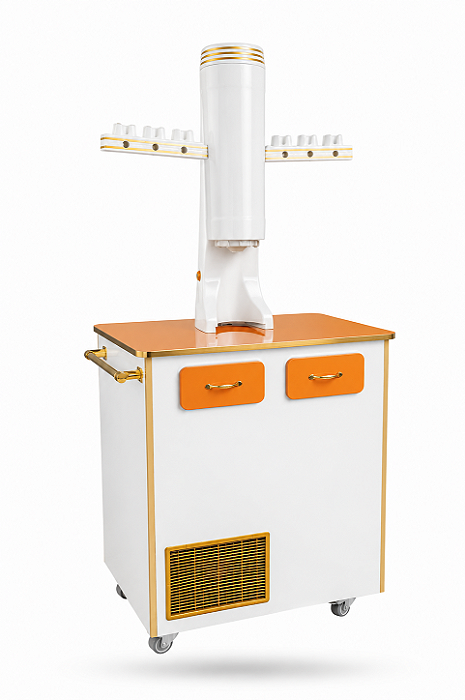 MÁQUINA SORVETE AMERICANO 6 SABORES 220V 1HP CHAMP'S DI ROMA