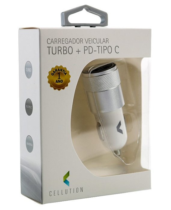Carregador Veicular turbo + PD