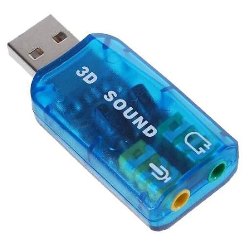 Adptador Usb de som