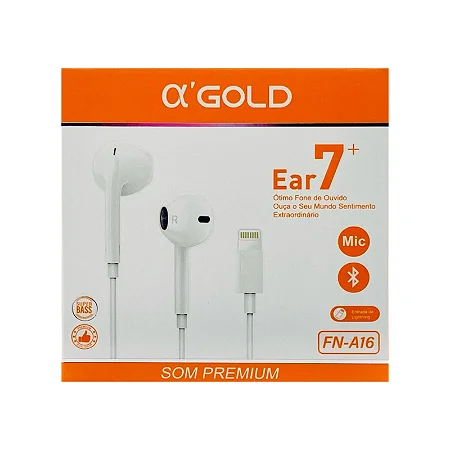 FONDE DE OUVIDO GOLD IPHONE