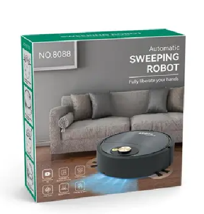 Robô Aspirador Elétrico Automático De Pó Limpa Casa