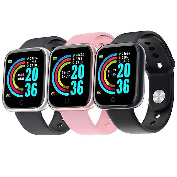 smartwatch y68 relógio inteligente