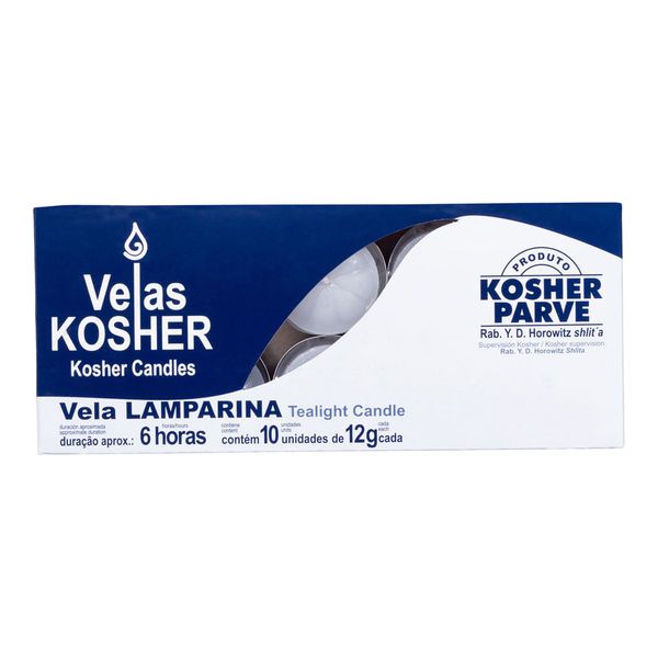 Velas Lamparina - 100% Kosher