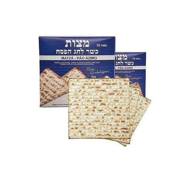 Matzá 0,5 Kg - M Snayde - Pão Ázimo 100% Kosher