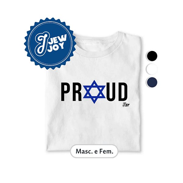Camiseta - Proud - Jewjoy