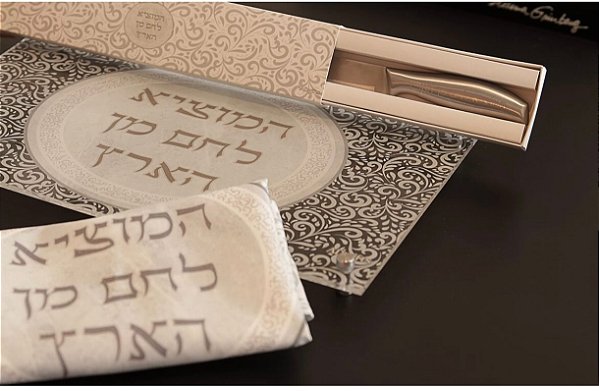 Kit Bandeja para Chalá em Acrílico com Faca