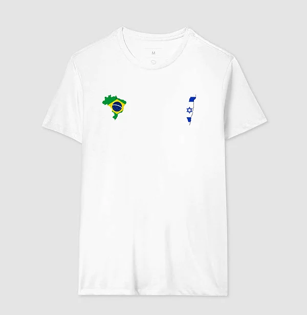 Camiseta BRA & ISR - Rosenyou