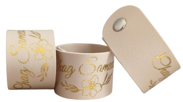 Conjunto de 6 porta guardanapos - Chag Sameach