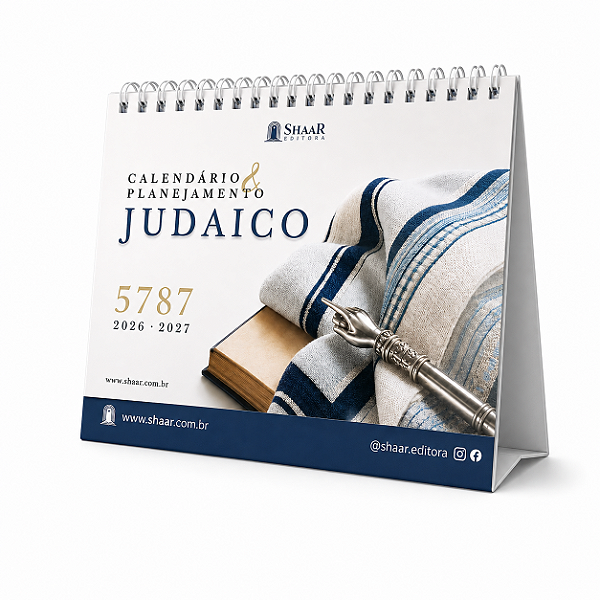 Calendário & Planejamento Judaico 5787 (2026/2027) - Físico