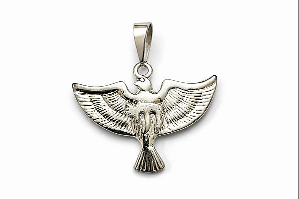 Pingente Águia Chai - Prata 925