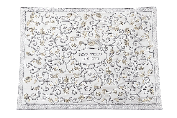 Cobertura Para Chalá - Romãs Prateadas