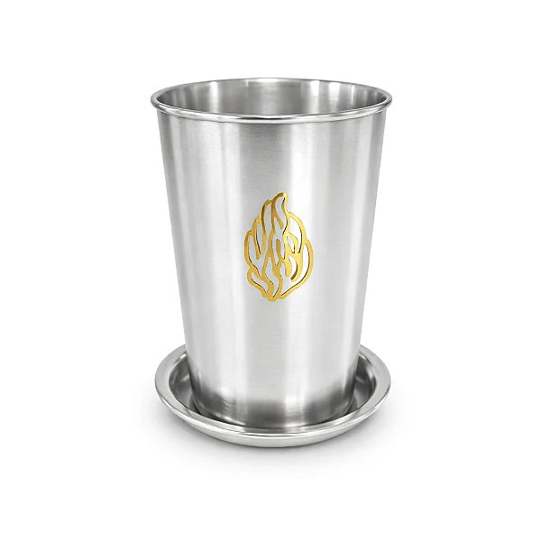 Copo para Kidush em Aço Inoxidável – Haesh Sheli