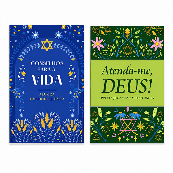 Combo Atenda-me Deus + Conselhos para a Vida à Luz da Sabedoria Judaica