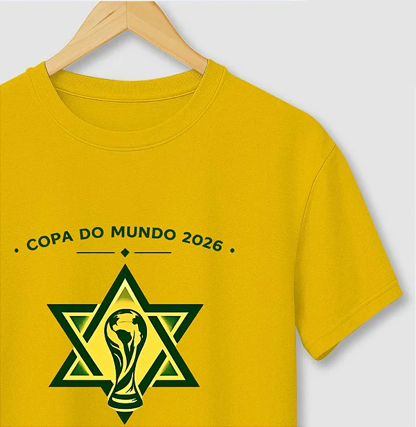 Camiseta Copa do mundo - Estrela Verde