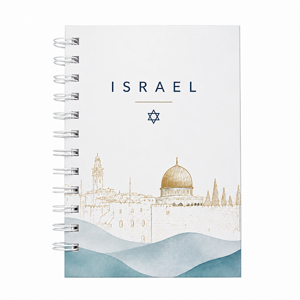 Caderneta Capa Dura - Israel