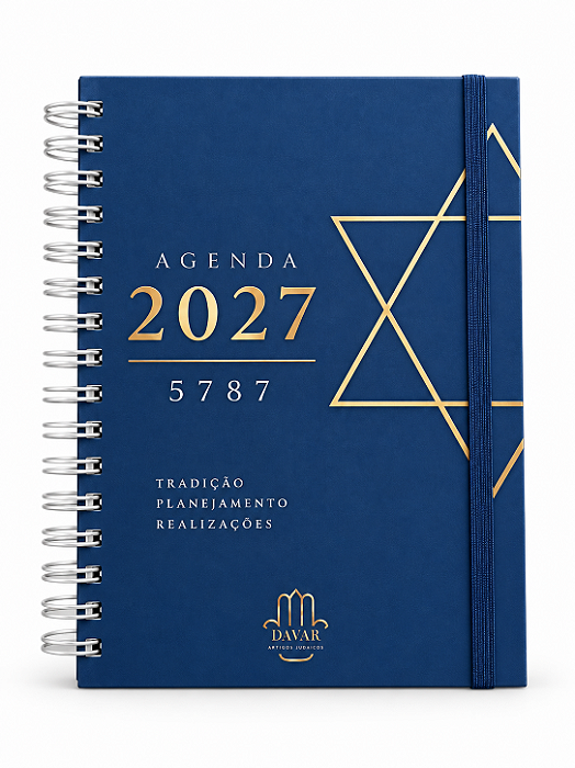 Agenda Judaica 2027 / 5787 Planejamento Anual - Calendário Hebraico