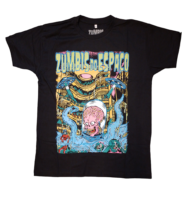 CAMISETA ZUMBIS DO ESPACO - INVASÃO GALERIA