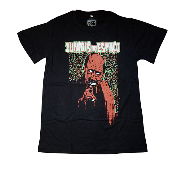 CAMISETA ZUMBIS DO ESPAÇO - DIABORGHETTI