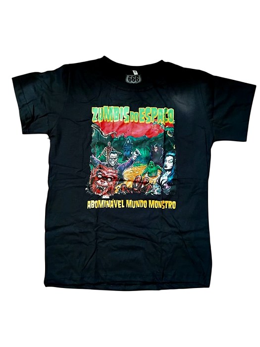 CAMISETA ZUMBIS DO ESPAÇO - ABOMINÁVEL MUNDO MONSTRO