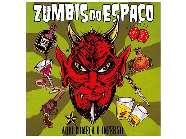 ZUMBIS DO ESPAÇO - AQUI COMEÇA O INFERNO - CD DIGIPACK